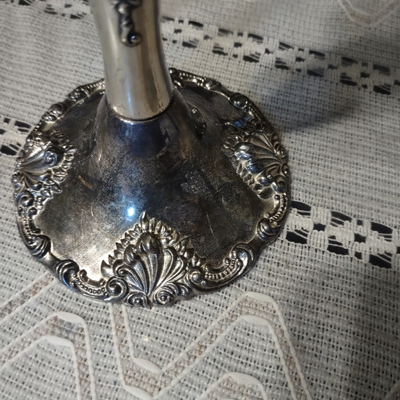 Pair of Godinger Modern Baroque Candle Holders - Picture 5 of 5